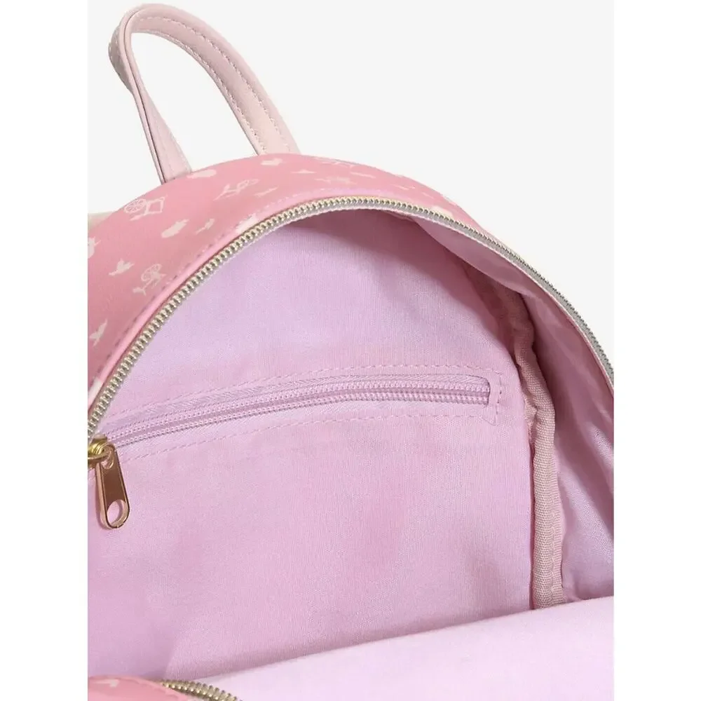 Loungefly Disney Sleeping Beauty Mini Backpack Princess Aurora Birds Sketch